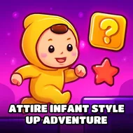 Attire Infant Style Up Adventure - Dressup Baby game