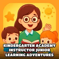 Kindergarten Academy Instructor Junior Learning Adventures - Learning Games game