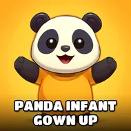 Panda Infant Gown Up - Dressup Baby game