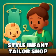 Style Infant Tailor Shop - Dressup Baby game